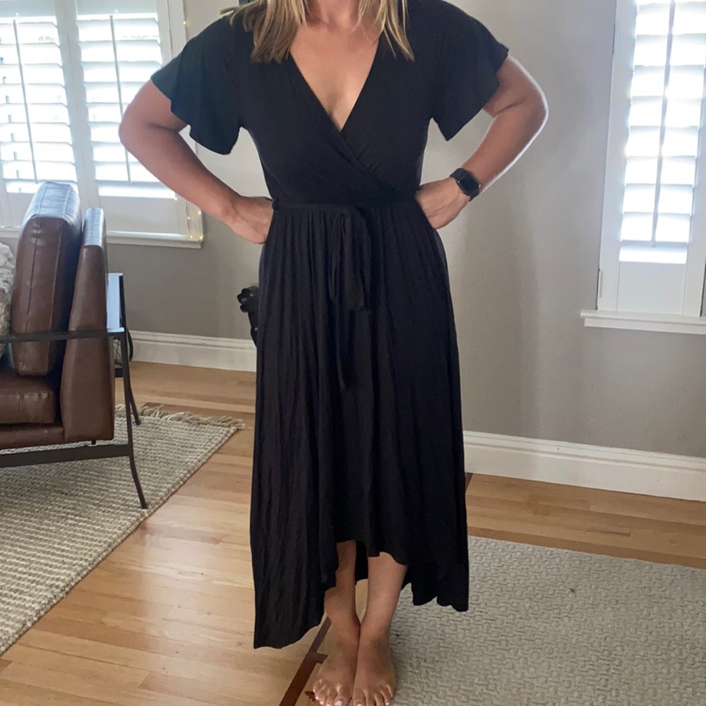 Black Midi Dress